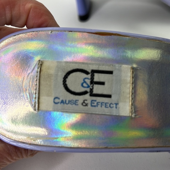 Cause  & Effect Mauve Kitten Heel Shoe - Picture 7 of 8